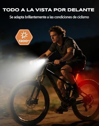 CIRYCASE Luces 1200 Lúmenes foto 4