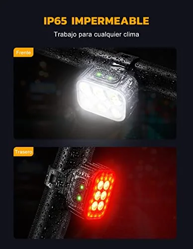 CIRYCASE Luces 500 Lúmenes Foco e Inundación foto 4