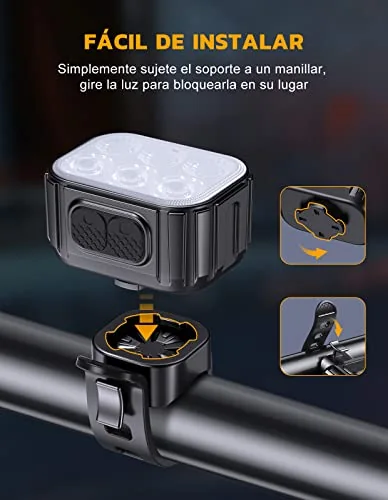 CIRYCASE Luces 500 Lúmenes Foco e Inundación foto 5
