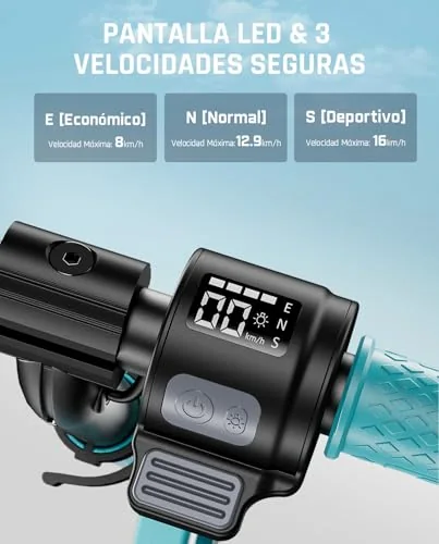 FanttikRide C9 Apex Patinete Eléctrico para Niños foto 4