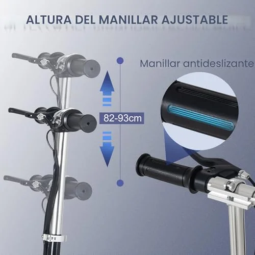 HOMCOM Patinete Eléctrico Plegable para Niños de 7-14 Años foto 6