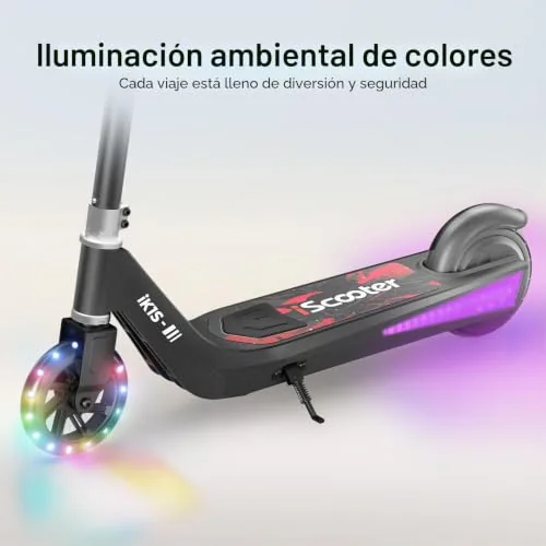 iScooter iK1S Patinete Eléctrico para Niños foto 3