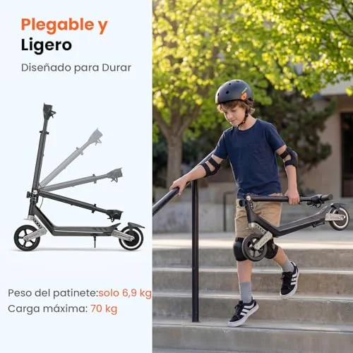 isinwheel K6 Patinete Eléctrico para Niños foto 3