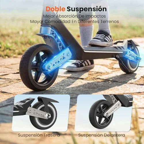 isinwheel K6 Patinete Eléctrico para Niños foto 5