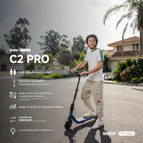 Segway-Ninebot C2 Pro E Patinete Electrico para Ninos foto 2