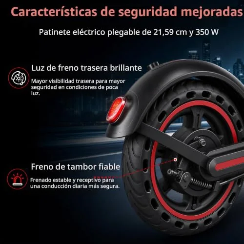 WQCJL W4 Patinete Eléctrico Plegable foto 6